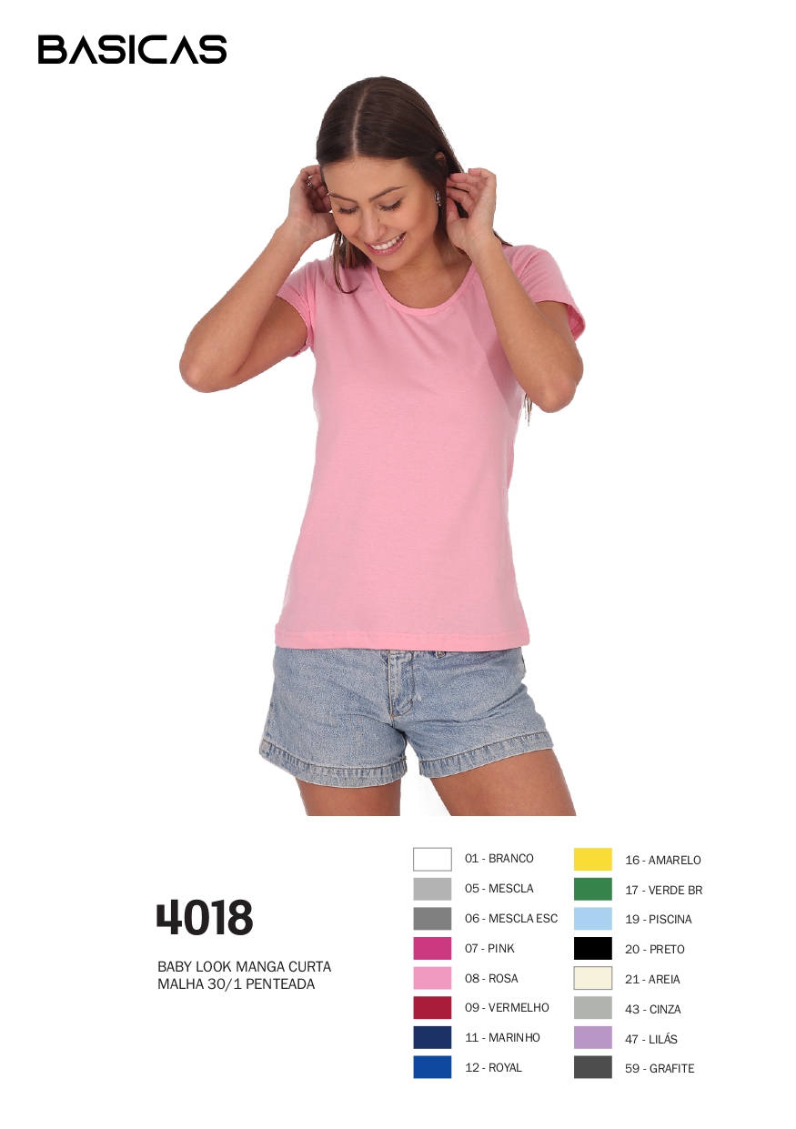 Peça básica feminina da Coleção Verão 2026/27